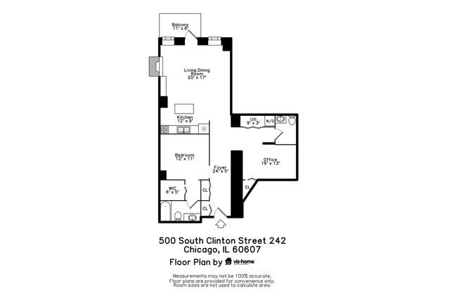 500 S Clinton Street 242, Chicago, IL 60607