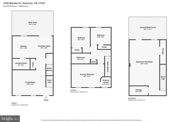 1240 WANDA DR, Hanover, PA 17331