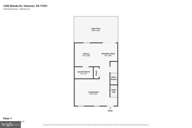 1240 WANDA DR, Hanover, PA 17331