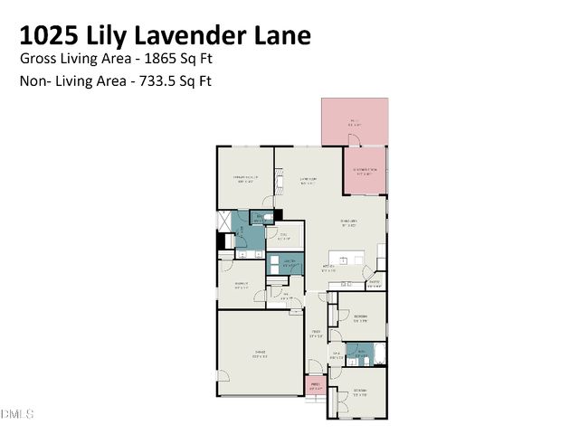 1025 Lily Lavender Lane, Knightdale, NC 27545