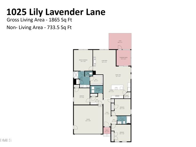 1025 Lily Lavender Lane, Knightdale, NC 27545