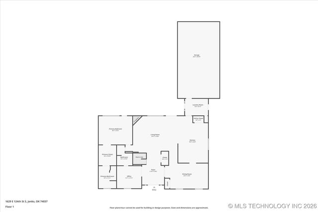 1629 E 124th Street S, Jenks, OK 74037