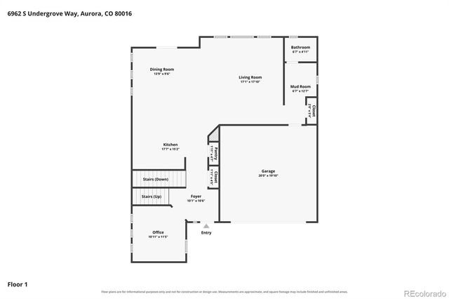 6962 S Undergrove Way, Aurora, CO 80016