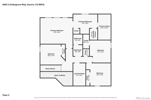 6962 S Undergrove Way, Aurora, CO 80016
