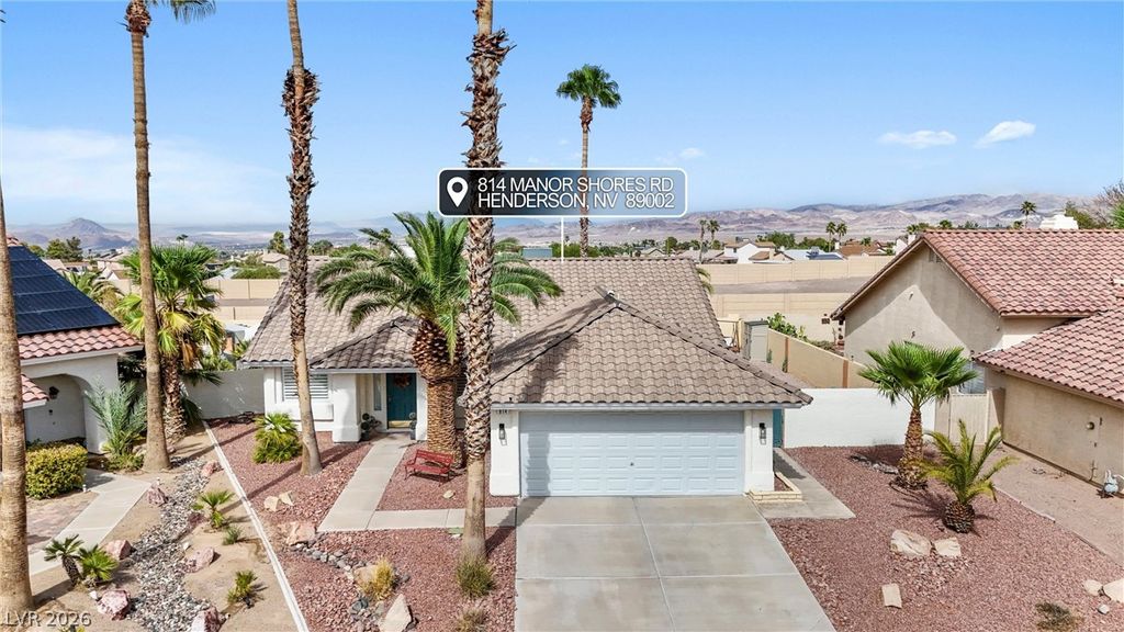 814 Manor Shores Road, Henderson, NV 89002 — exterior
