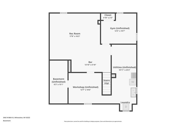 3042 N 88th STREET, Milwaukee, WI 53222