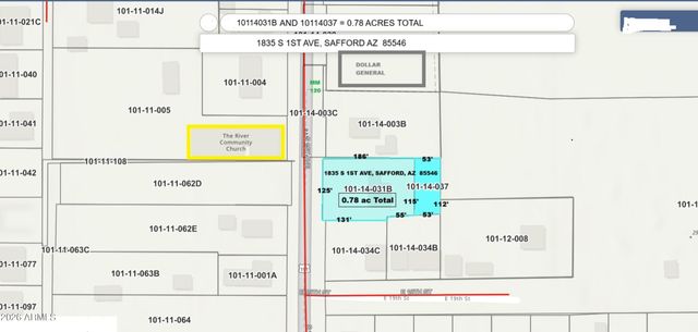 1835 S 1ST Avenue, Safford, AZ 85546