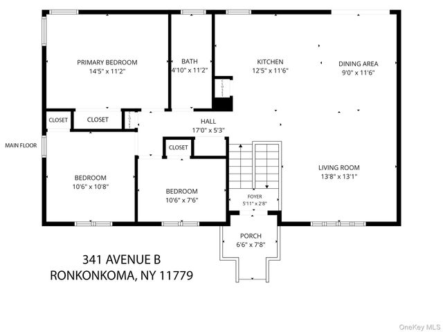 341 Avenue B, Ronkonkoma, NY 11779