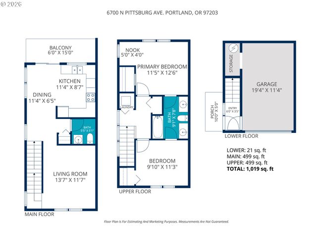 6700 N PITTSBURG Ave, Portland, OR 97203