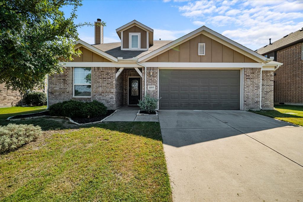 1105 Freesia Drive, Little Elm, TX 75068 — exterior