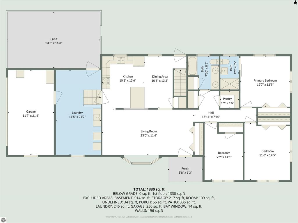 Image 7 of property listing at 16863 3rd Street, Copemish, MI 49625