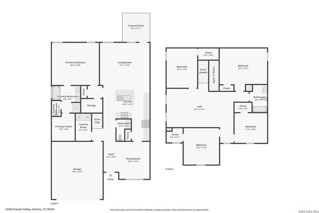 12335 ERSTEIN VLY, Selma, TX 78154