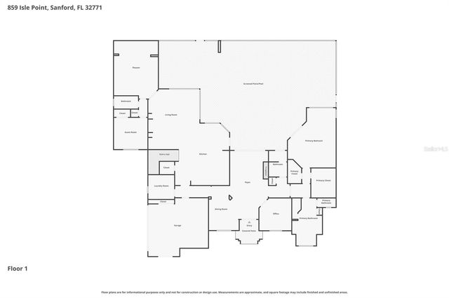 859 ISLE POINT, Sanford, FL 32771