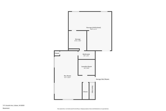 111 Lincoln Avenue, Lisbon, IA 52253