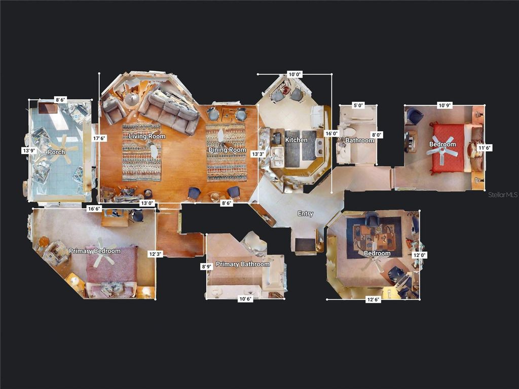 Image 13 of property listing at 436 BOUCHELLE DRIVE 105, New Smyrna Beach, FL 32169