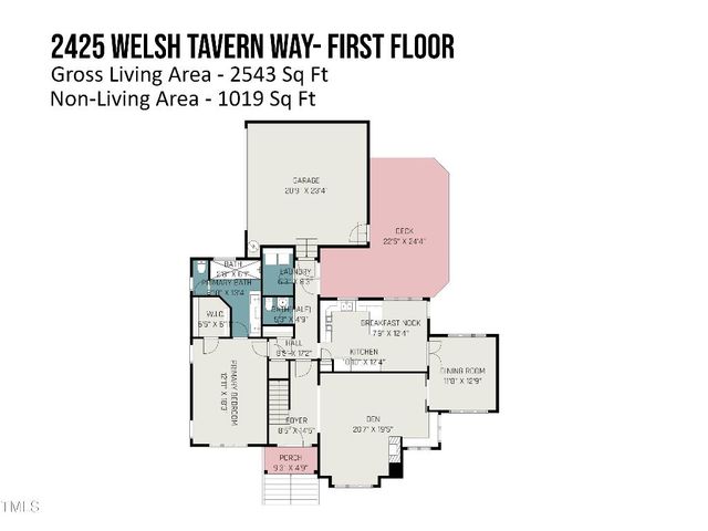 2425 Welsh Tavern Way, Wake Forest, NC 27587