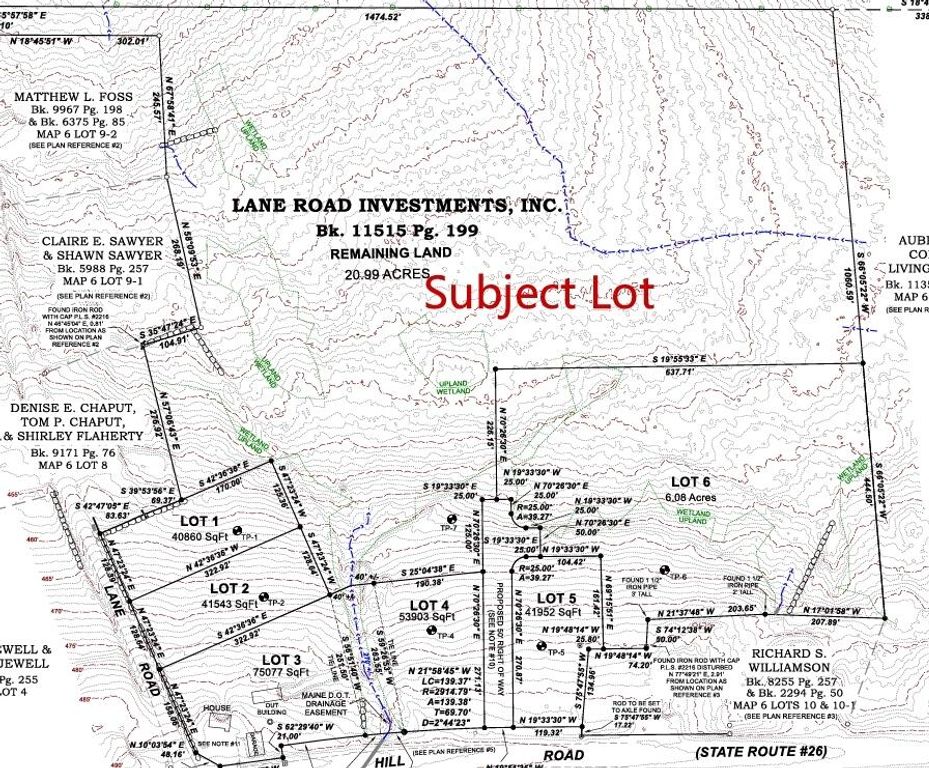 Lot 7 Off Lane Road, Mechanic Falls, ME 04256 — exterior