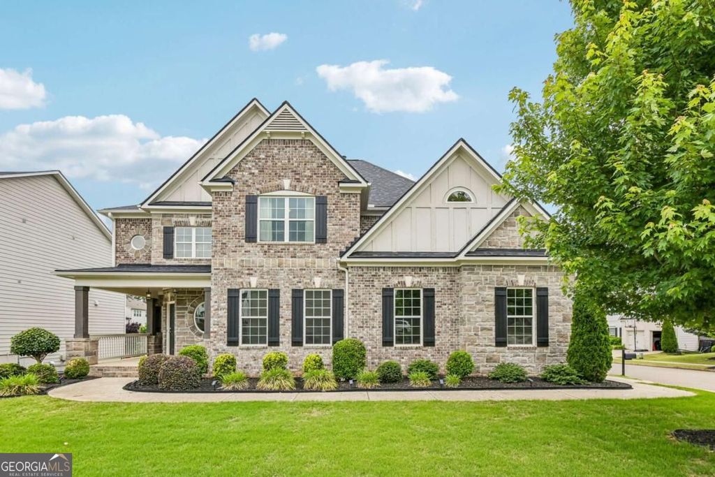 129 Edinburgh Drive, Canton, GA 30115 — exterior