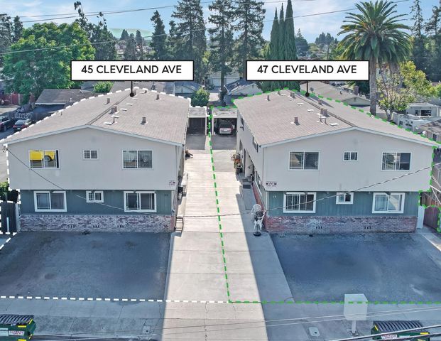 45 Cleveland Avenue, San Jose, CA 95128