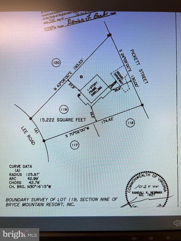 85 PICKETT, Basye, VA 22810