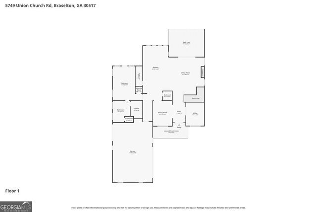 5749 Union Church Road, Braselton, GA 30517