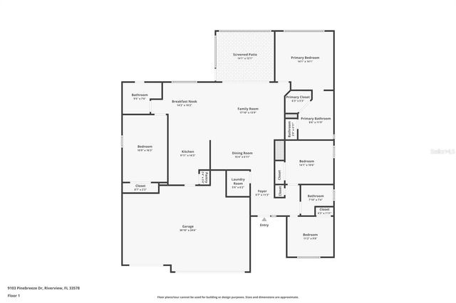 9103 PINEBREEZE DRIVE, Riverview, FL 33578