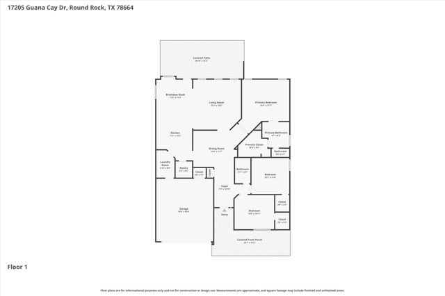 17205 Guana Cay DR, Round Rock, TX 78664