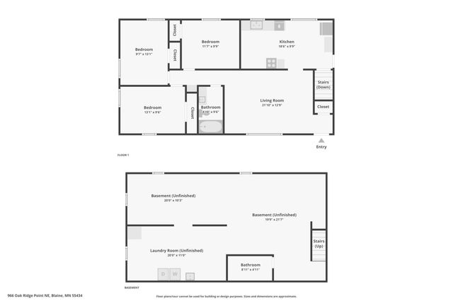 966 Oak Ridge Point NE, Blaine, MN 55434