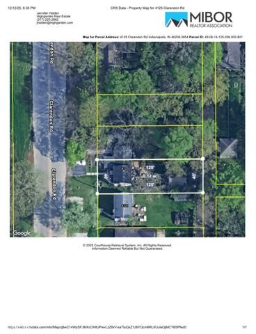 4125 Clarendon Road, Indianapolis, IN 46208