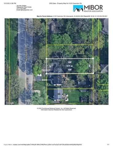 4125 Clarendon Road, Indianapolis, IN 46208