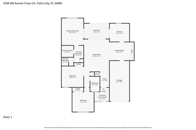 3184 SW Sunset Trace Circle, Palm City, FL 34990