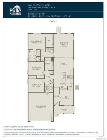 2737 Mosker Street, Strasburg, CO 80136