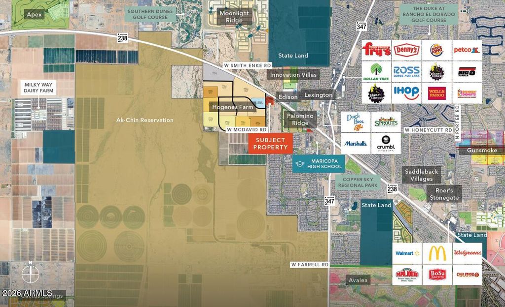 00 W McDavid Road -, Maricopa, AZ 85139 — exterior