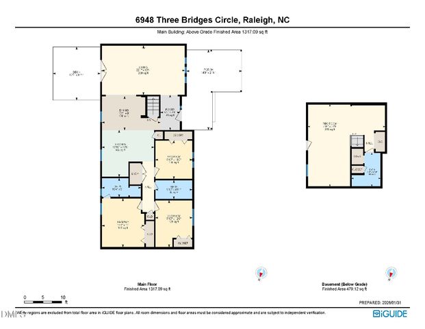 6948 Three Bridges Circle, Raleigh, NC 27613