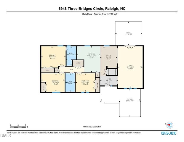 6948 Three Bridges Circle, Raleigh, NC 27613