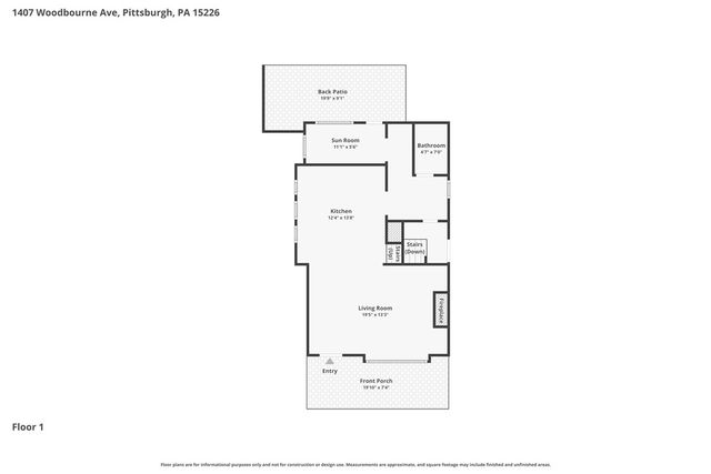 1407 Woodbourne Ave, Brookline, PA 15226