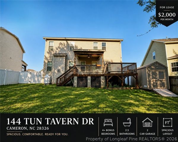 144 Tun Tavern, Cameron, NC 28326