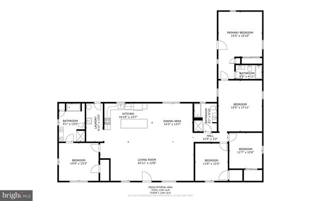 12469 PAIGE RD, Woodford, VA 22580