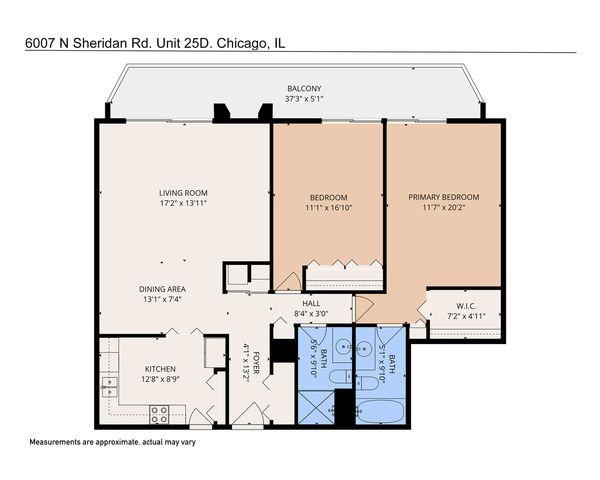 6007 N Sheridan Road 25D, Chicago, IL 60660