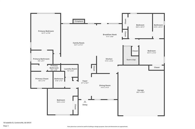 15 Isabella NE Court, Cartersville, GA 30121