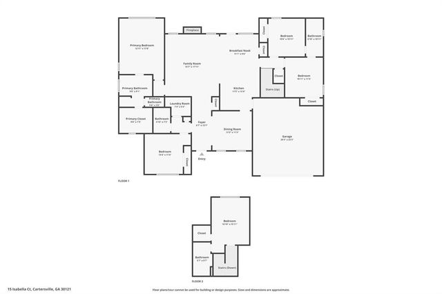 15 Isabella NE Court, Cartersville, GA 30121