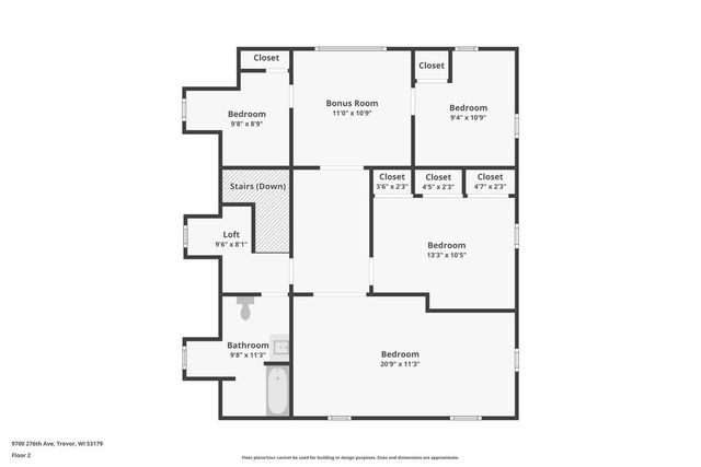 9700 276th Avenue, Trevor, WI 53179