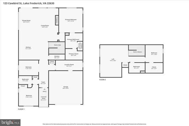 123 COWBIRD ST, Lake Frederick, VA 22630