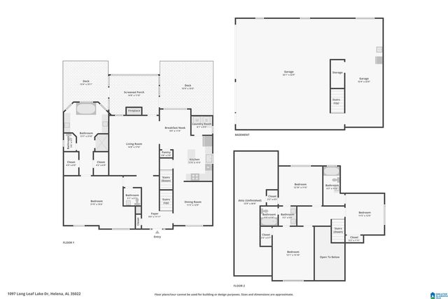 1097 LONG LEAF LAKE DRIVE, Helena, AL 35022