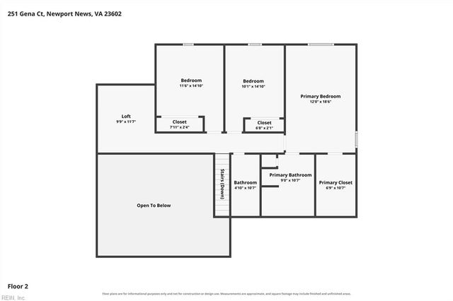 251 Gena CT, Newport News, VA 23602