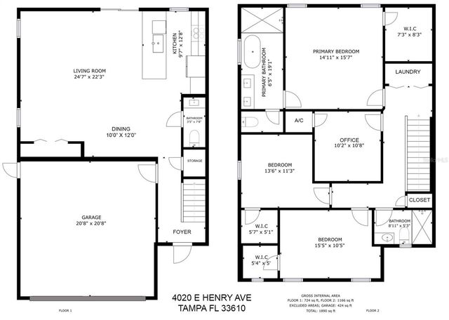 4020 E HENRY AVENUE, Tampa, FL 33610