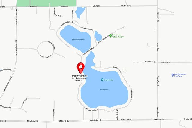 8735 Brower Lake Drive NE, Rockford, MI 49341