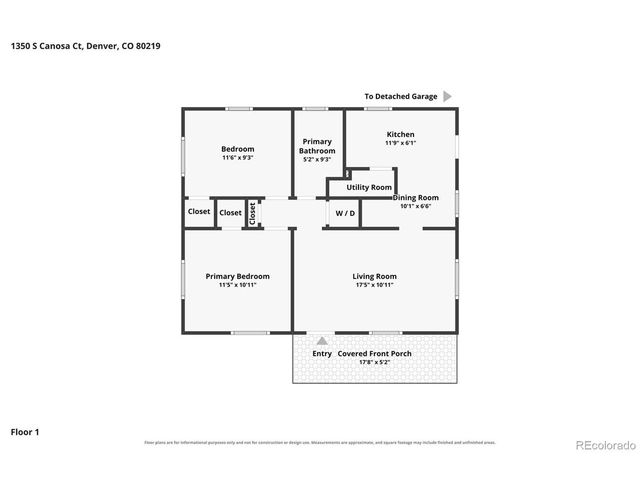 1350 S Canosa Ct, Denver, CO 80219