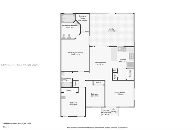 18847 NW 83rd Pl, Hialeah, FL 33015