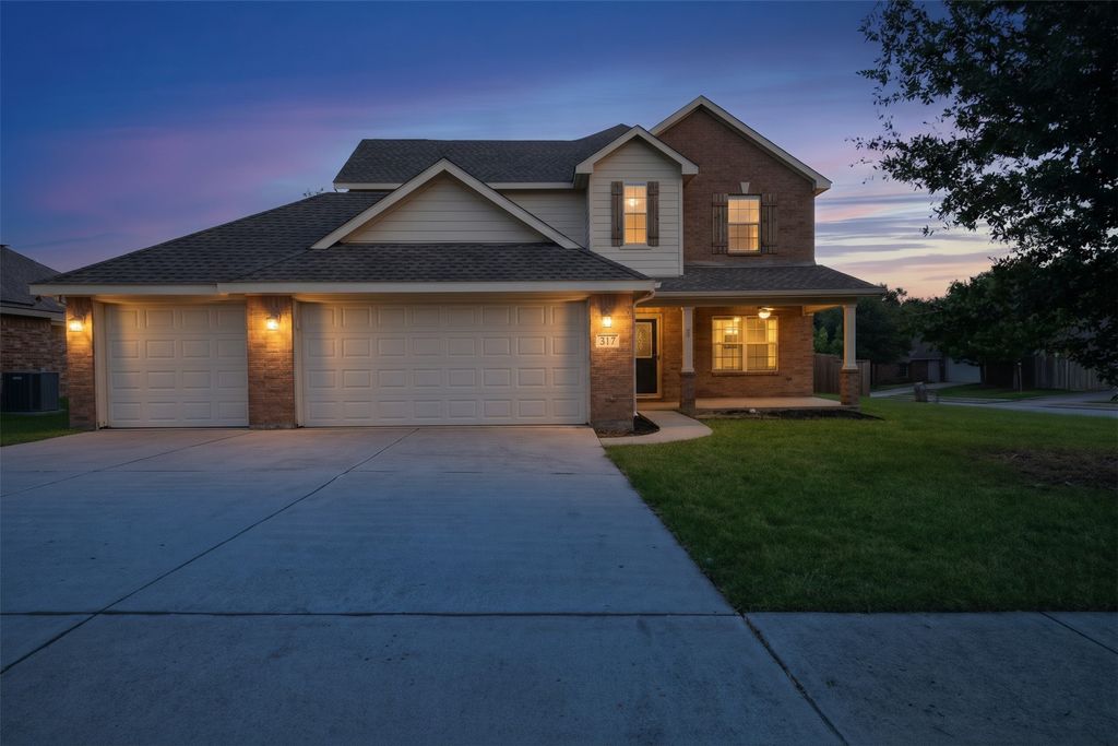 317 Sheridan Road, Oak Point, TX 75068 — exterior